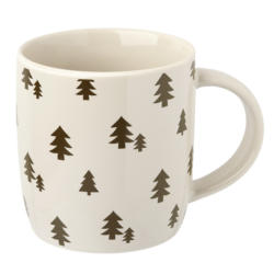 Tasse mit Weihnachtsbaum-Motiv (Nur online)