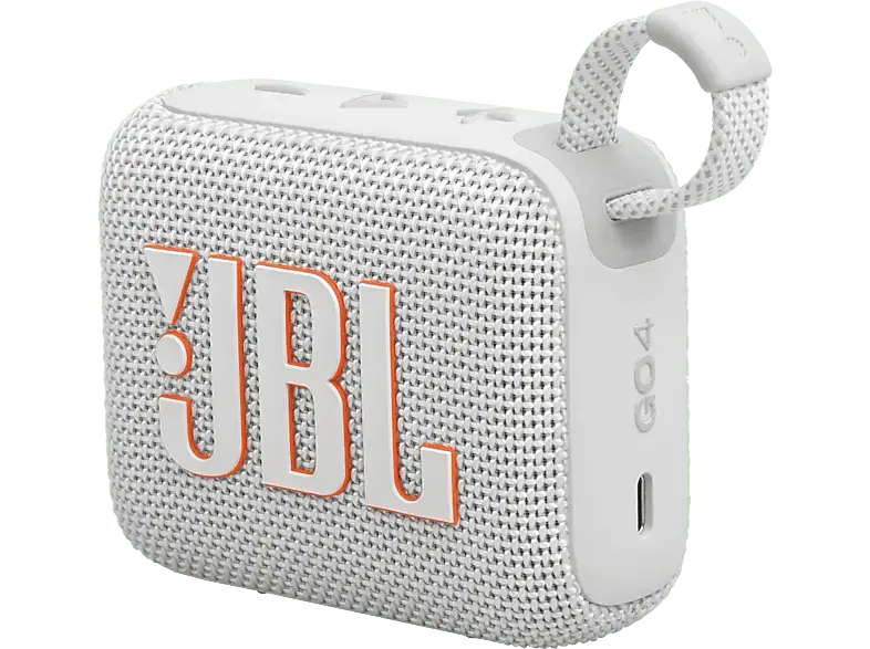 JBL Go 4 Bluetooth Lautsprecher, White