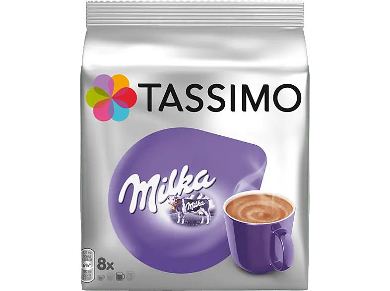 Tassimo Kaffeekapsel Choco Milka (8 Stück, Kompatibles System: Tassimo); Kapseln