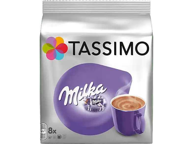 Tassimo Choco Milka Kapseln, 8 Stück, Kompatibles System: Tassimo
