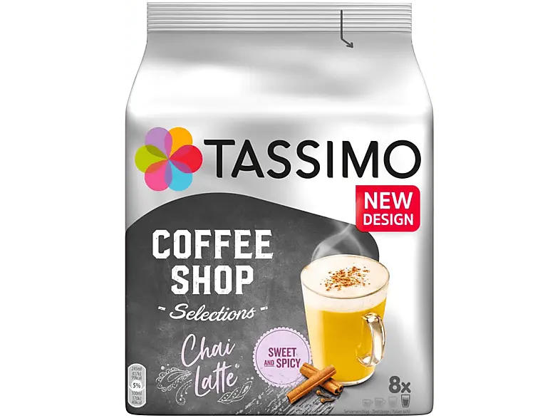 Tassimo Kaffeekapsel Coffee Shop Chai Latte (8 Stk., Kompatibles System: Tassimo); Kaffeekapsel 8 Stück