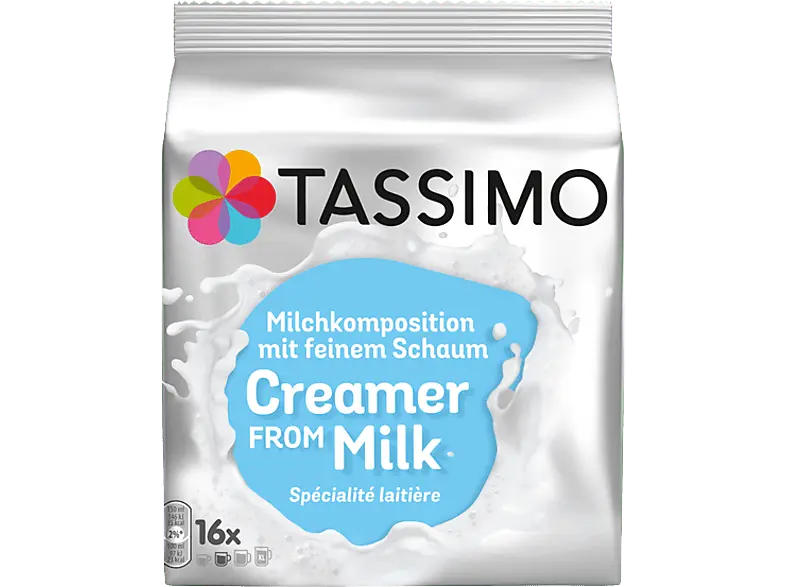 Tassimo Milchkapsel Milch Komposition (16 Kapseln, Kompatibles System: Tassimo); Milchkapsel 16 Stück