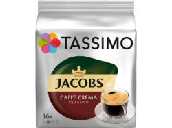 Tassimo Kaffeekapsel Crema Classico (16 Kapseln, Kompatibles System: Tassimo); Kaffeekapseln 16 Stück