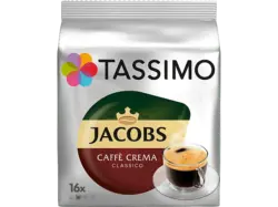 Tassimo Crema Classico Kaffeekapseln, 16 Kapseln, Kompatibles System: Tassimo
