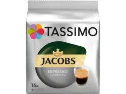 Tassimo Espersso Ristretto Kaffeekapseln, 16 Stück, Kompatibles System: Tassimo