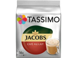 Tassimo Kaffeekapsel Cafe Au Lait (16 Kapseln, Kompatibles System: Tassimo); Kaffeekapseln 16 Stück