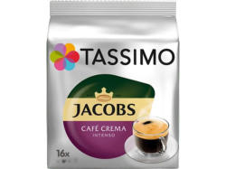 Tassimo Kaffeekapsel Crema Intenso (16 Kapseln, Kompatibles System: Tassimo); Kaffeekapseln 16 Stück