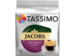 Tassimo Crema Intenso Kaffeekapseln, 16 Kapseln, Kompatibles System: Tassimo