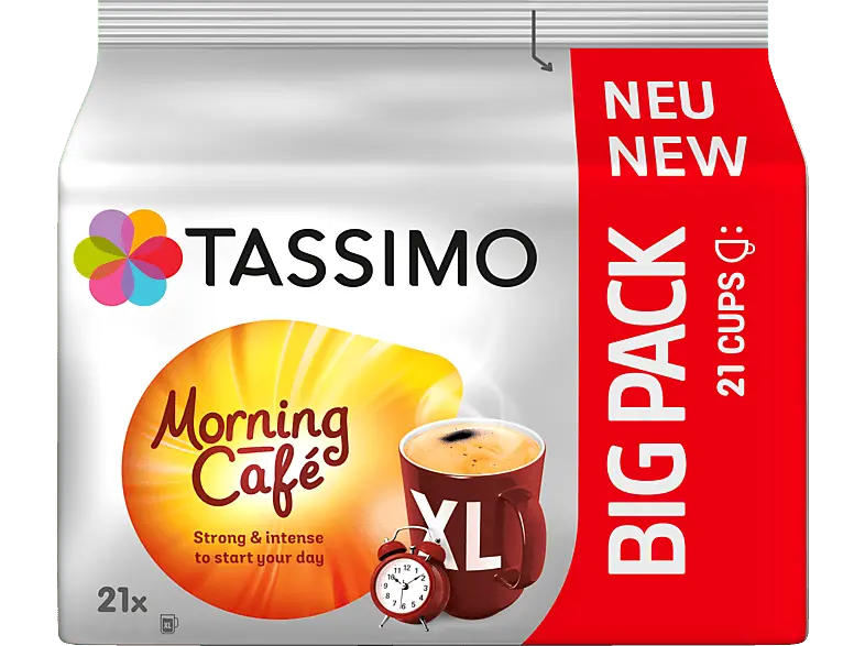 Tassimo Morning Cafe XL (21 Kaffeekapseln); Kaffeekapseln 21 Stück