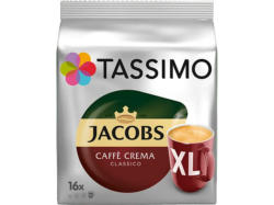 Tassimo Kaffeekapsel Crema Classico XL (16 Kapseln, Kompatibles System: Tassimo); Kaffeekapseln 16 Stück