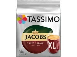 Tassimo Crema Classico XL Kaffeekapseln, 16 Stück, Kompatibles System: Tassimo