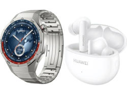 Huawei watch GT 5 Pro, 46mm, Titanium, inkl. True Wireless Kopfhörer Freebuds 5i; Smart Watch