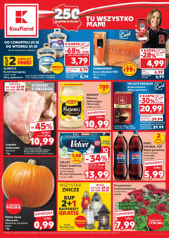 Kaufland gazetka od 24.10.2024 | Strona: 40 | Produkty: Schab, Piersi, Kaczka, Wieprzowina