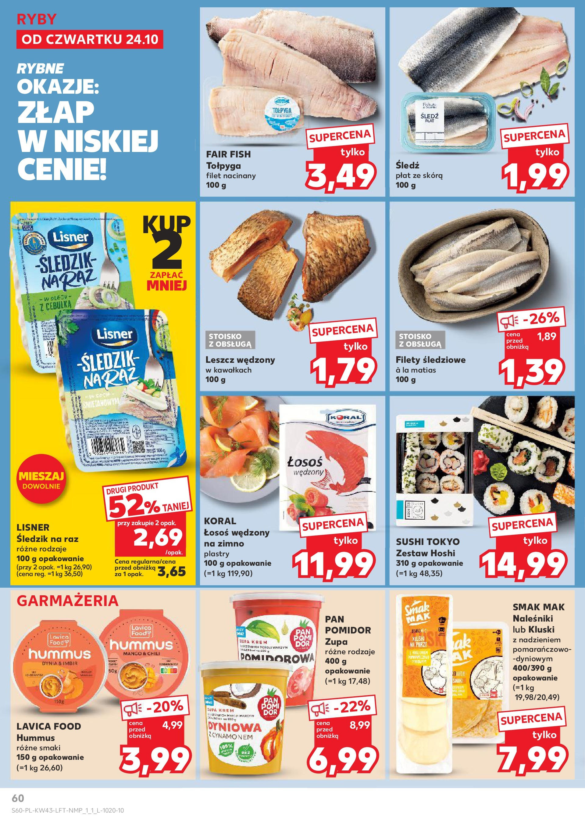 Kaufland gazetka od 24.10.2024 - od jutra PDF | Strona: 60 | Produkty: Chili, Imbir, Zupa, Naleśniki