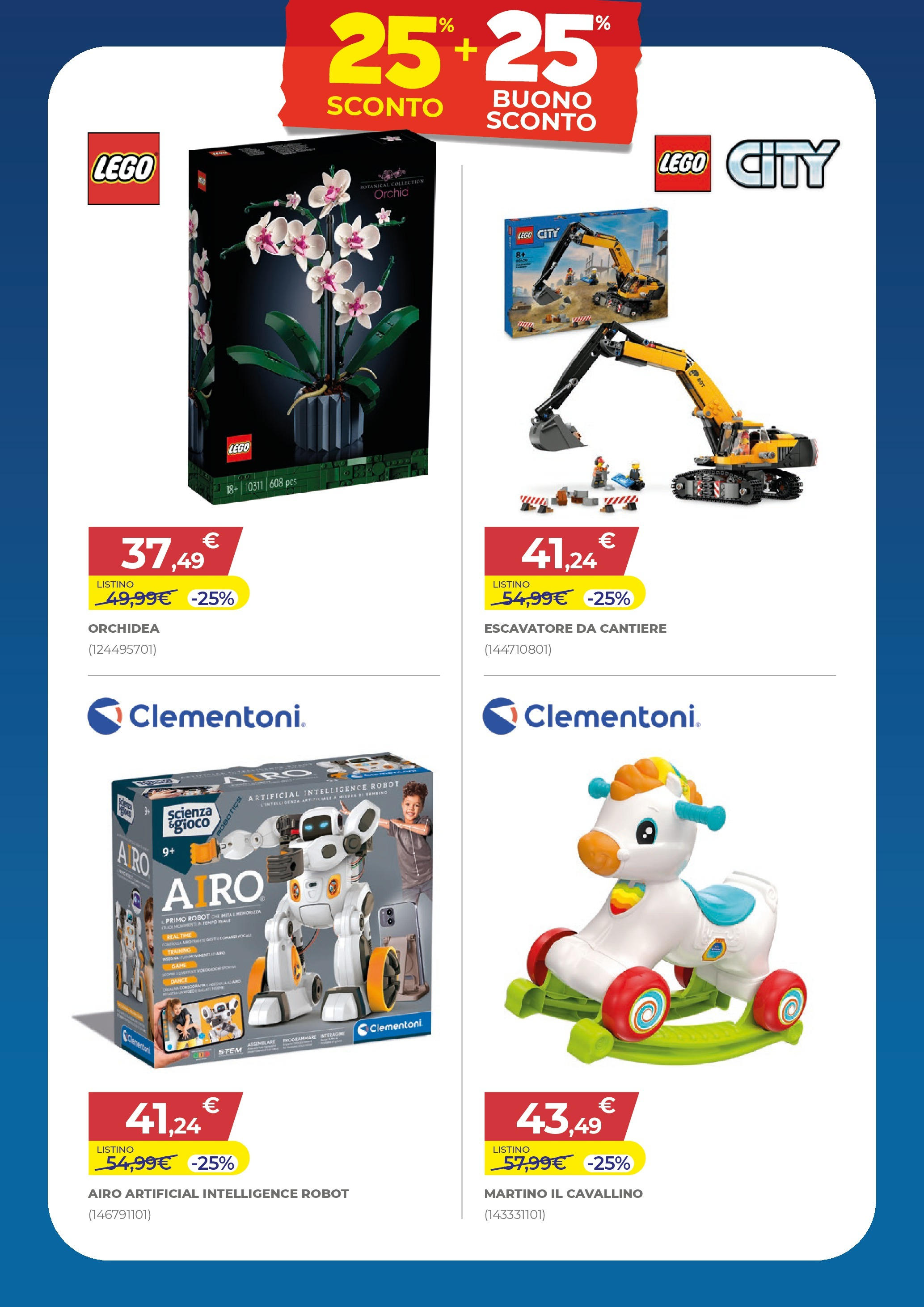 Nuovo Toys Center - Compleanno dal 21/10/2024 > offerte anteprima 🛍️ | Pagina: 3 | Prodotti: Gioco, Orchidea, Robot