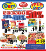 Dem SCONTI 30% 40% 50% - al 31.10.2024