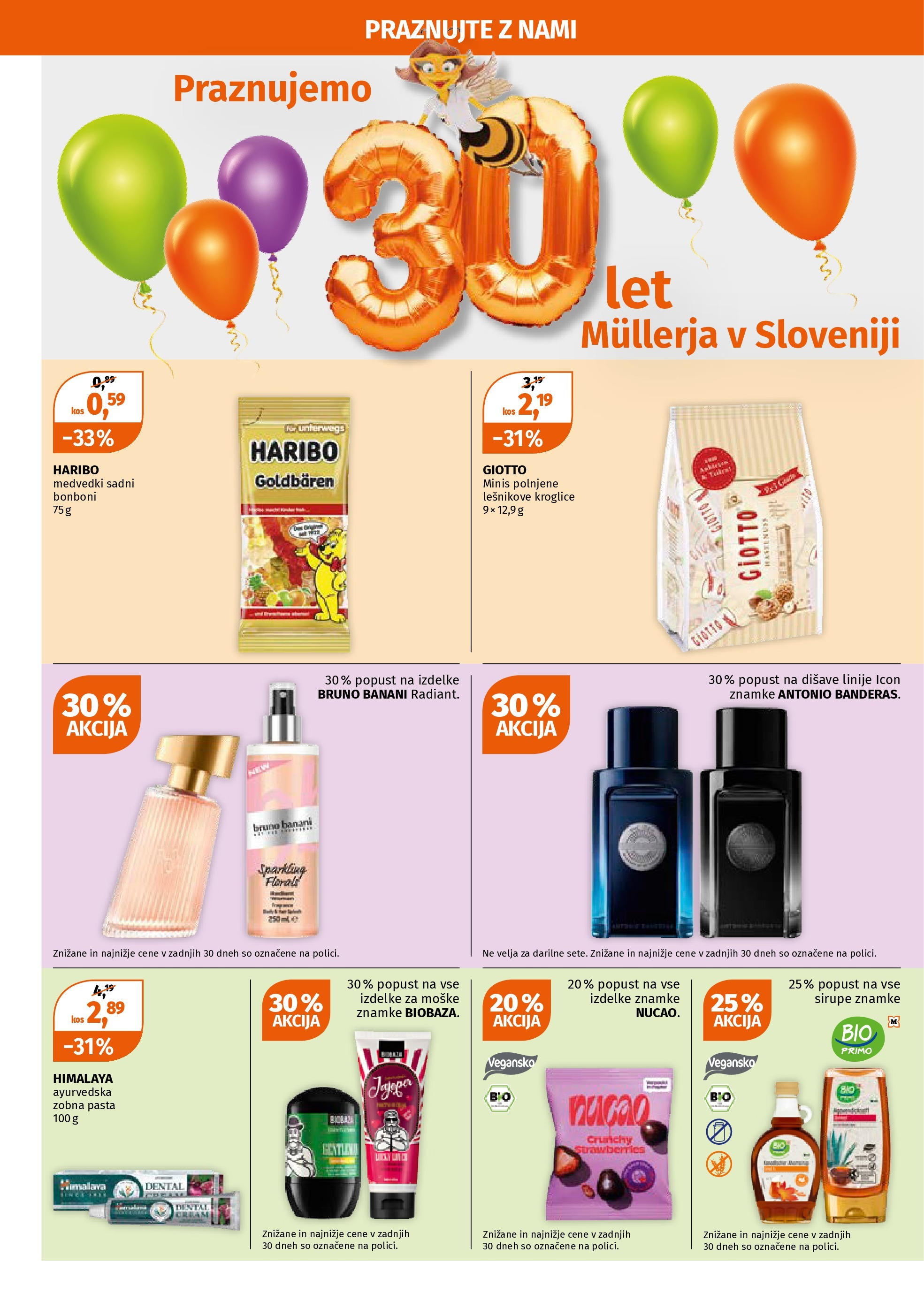 Müller katalog veljaven od 28.10.2024 | Stran: 4 | Izdelki: Bonboni, Kos, Zobna pasta