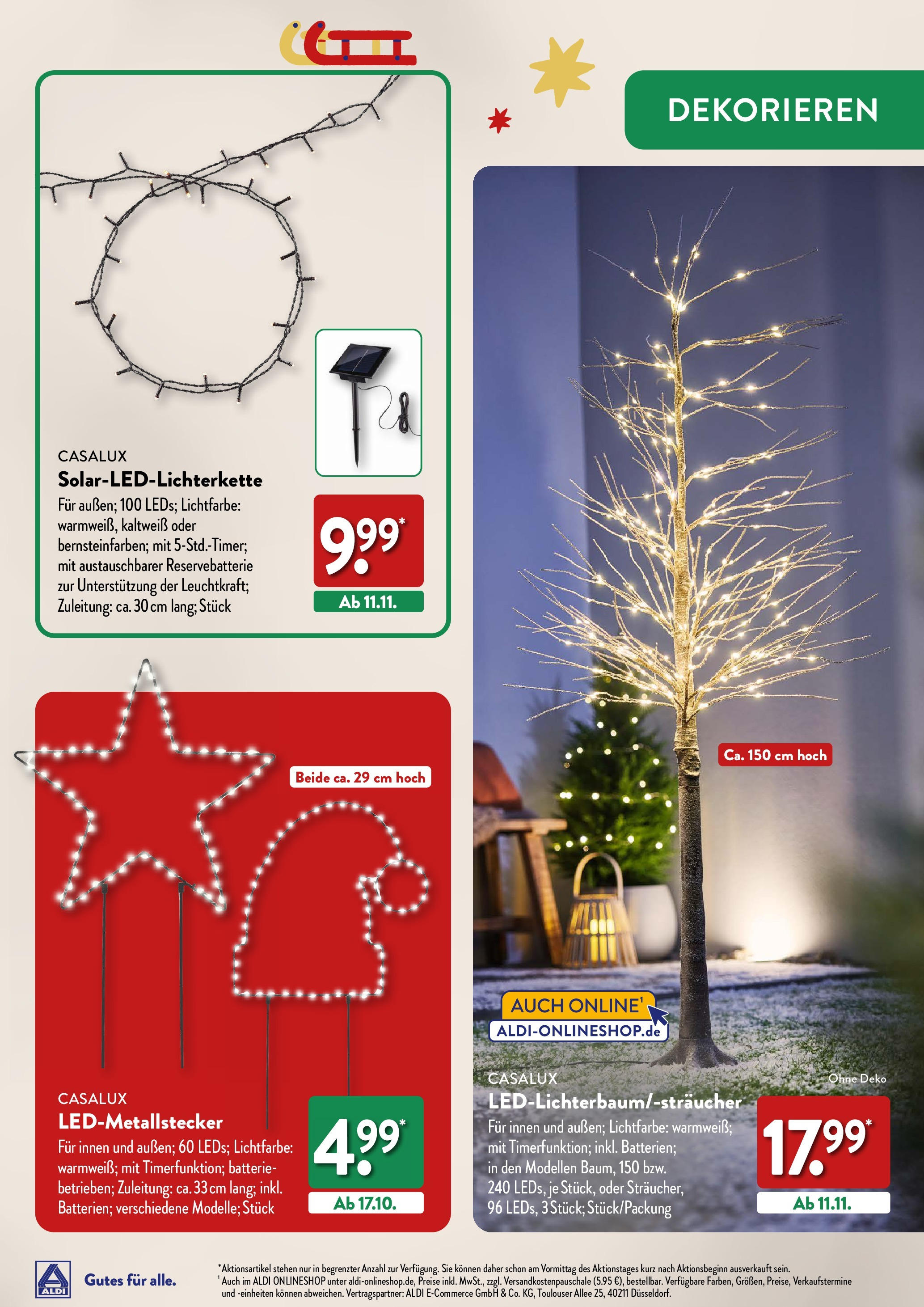 Aldi Weihnachten Deko und Geschenke - Hildburghausen, Coburger Straße 2 (ab 17.10.2024) » Angebote Online | Seite: 7 | Produkte: Batterie