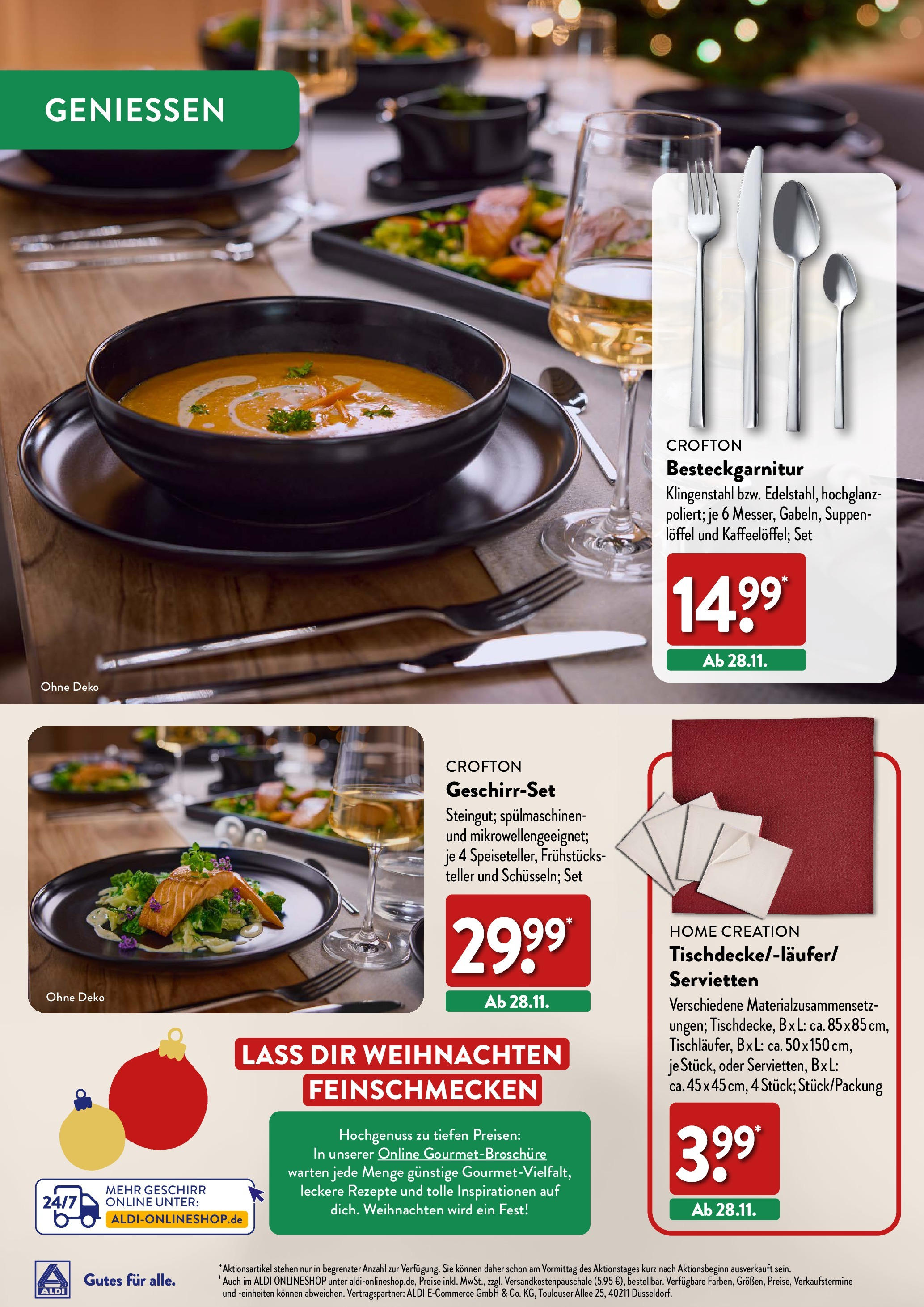 Aldi Weihnachten Deko und Geschenke - Hildburghausen, Coburger Straße 2 (ab 17.10.2024) » Angebote Online | Seite: 30 | Produkte: Home creation