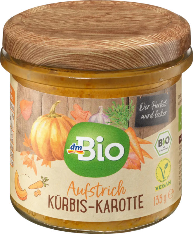 dmBio Aufstrich Kürbis-Karotte