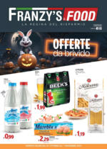 Franzy's Food Offerte da brivido - al 01.11.2024