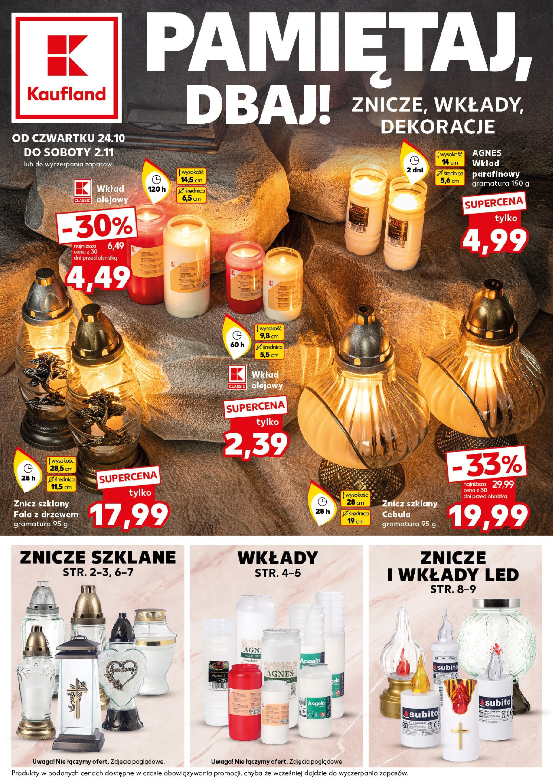 KAUFLAND gazetka promocyjna 24.10.2024 - Promocje - Numer strony 1