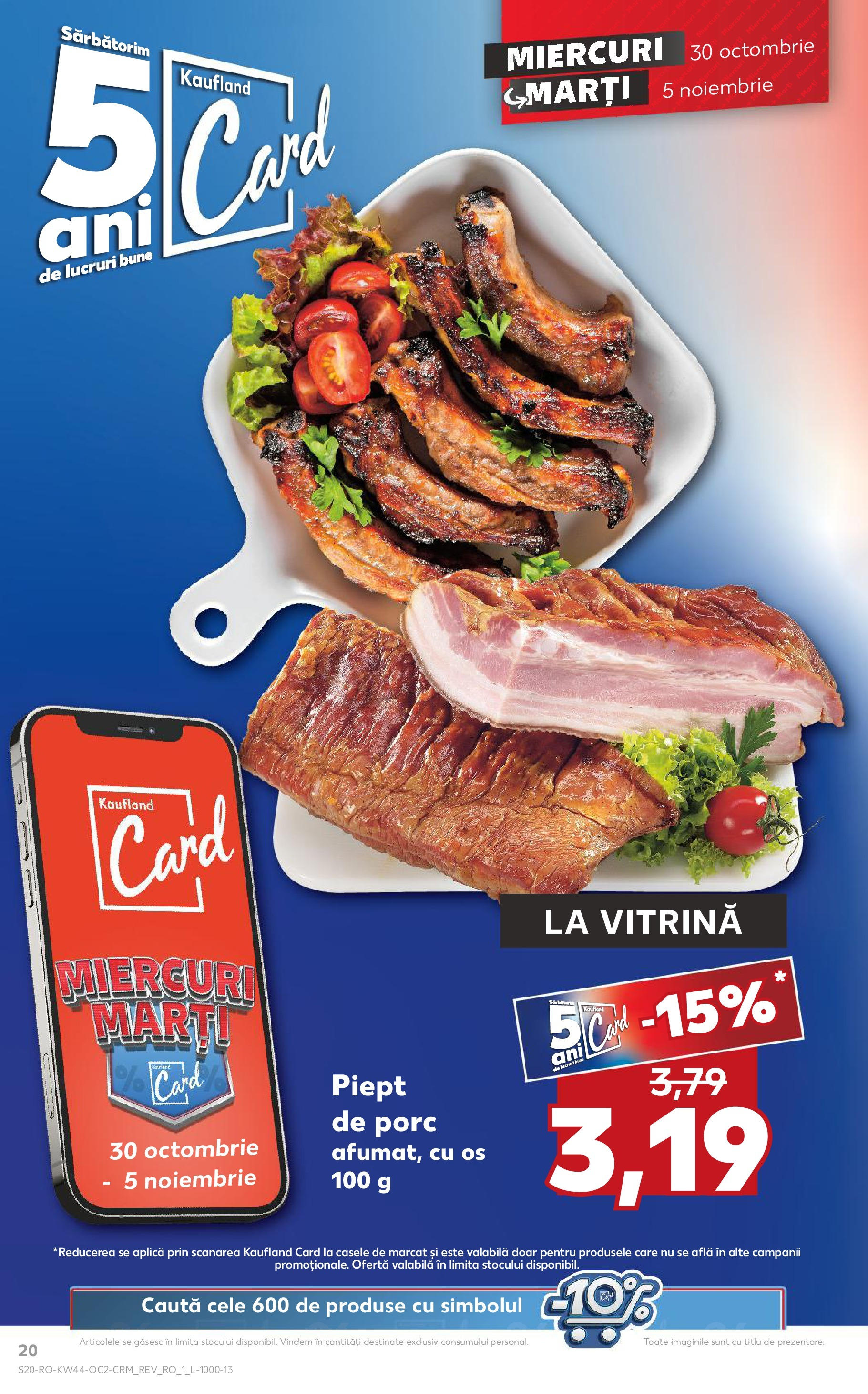 Catalog Kaufland - Bucureşti 30.10.2024 - Revista si Oferta | Pagină: 20 | Produse: Vitrină