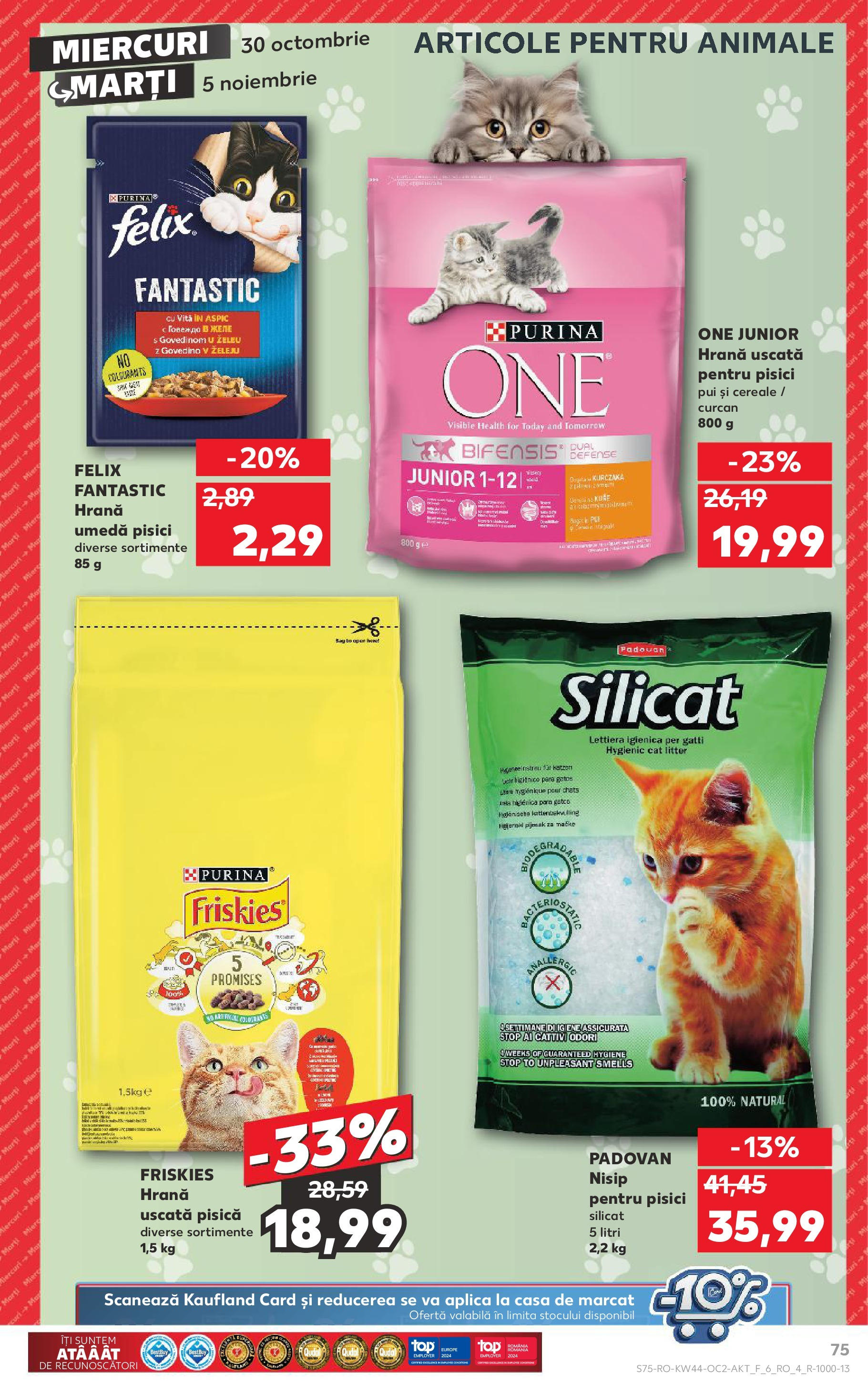 Catalog Kaufland - Bucureşti 30.10.2024 - Revista si Oferta | Pagină: 75 | Produse: Pară, Cereale