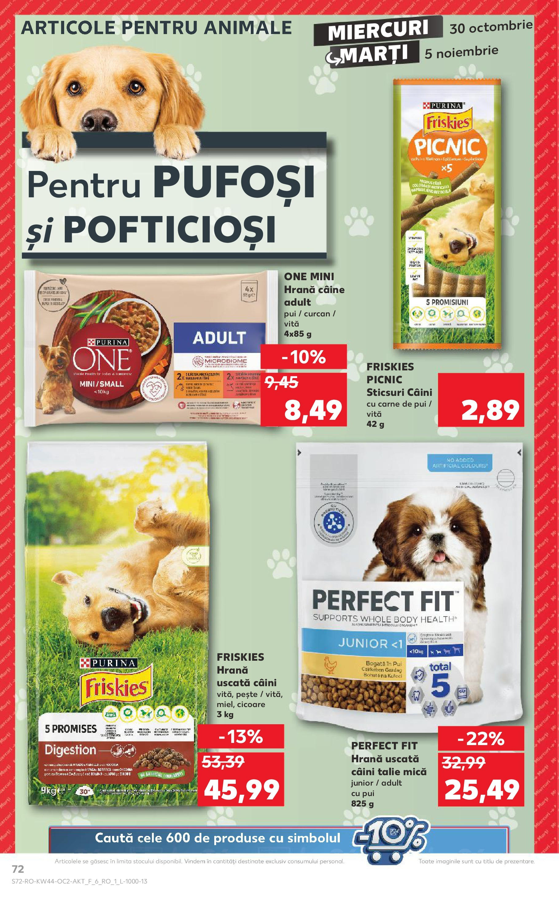 Catalog Kaufland - Bucureşti 30.10.2024 - Revista si Oferta | Pagină: 72 | Produse: Body, Carne De Pui, Pește