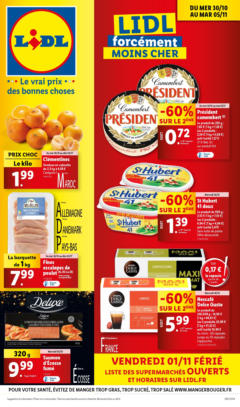 OFFERS - Prévisualisation de OFFERS - Bénéficiez de promotions sur une sélection de produits, incluant viande, fruit et fromage valide à partir de 29.10.2024