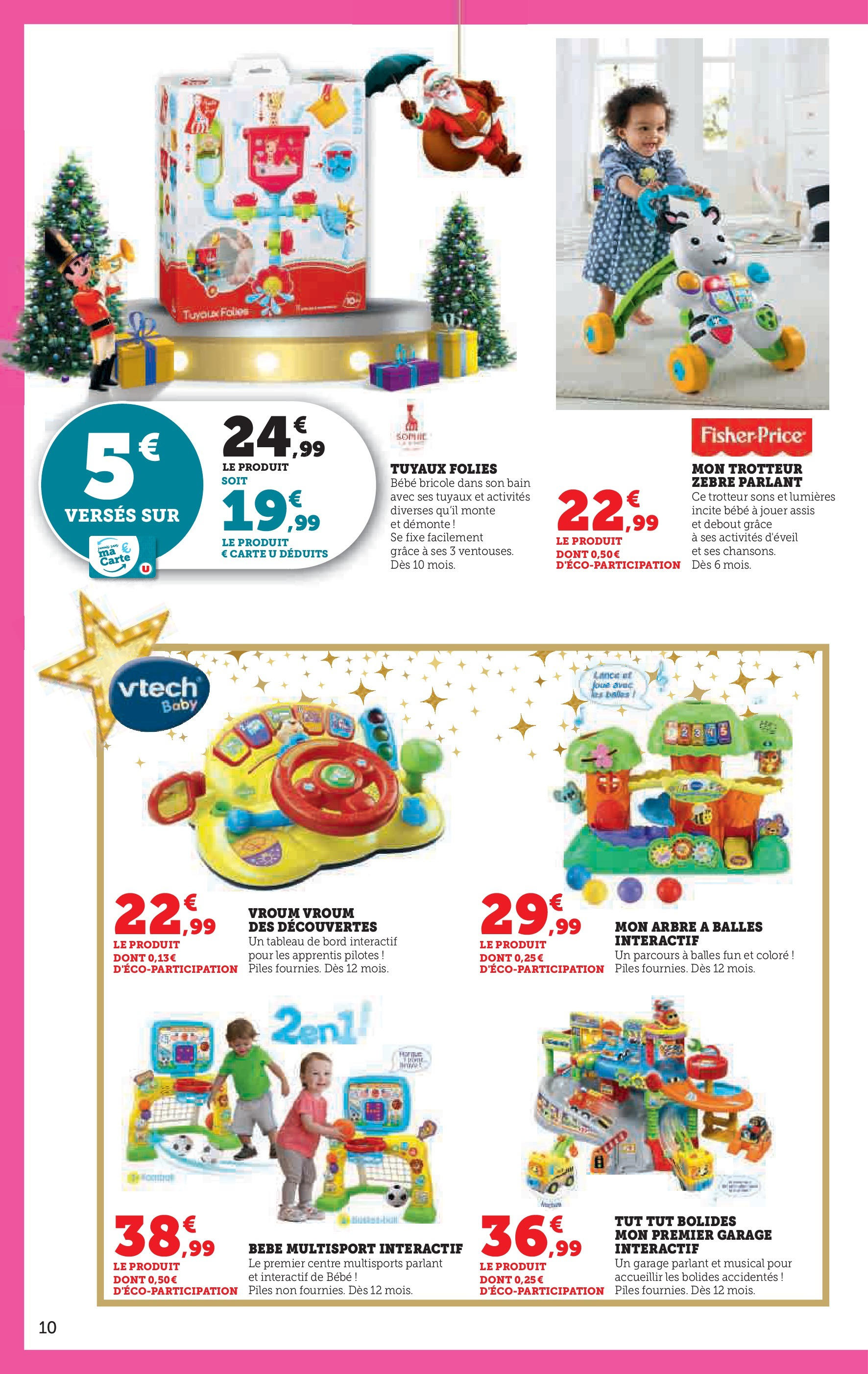 Super U Jouets  à partir du 22/10/2024 - promo en ligne | Page: 10 | Produits: Piles