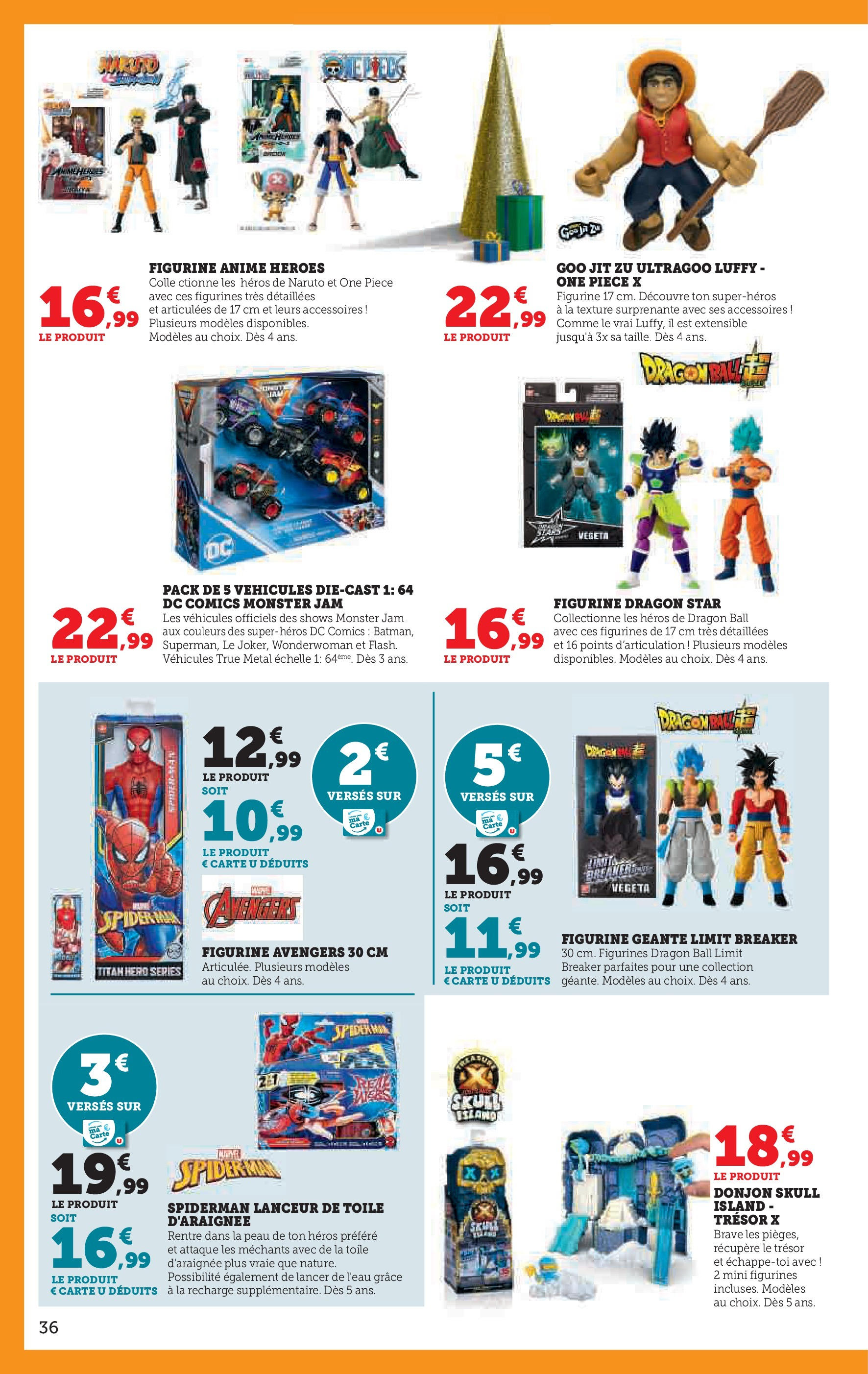 Super U Jouets  à partir du 22/10/2024 - promo en ligne | Page: 36 | Produits: Colle, Figurines