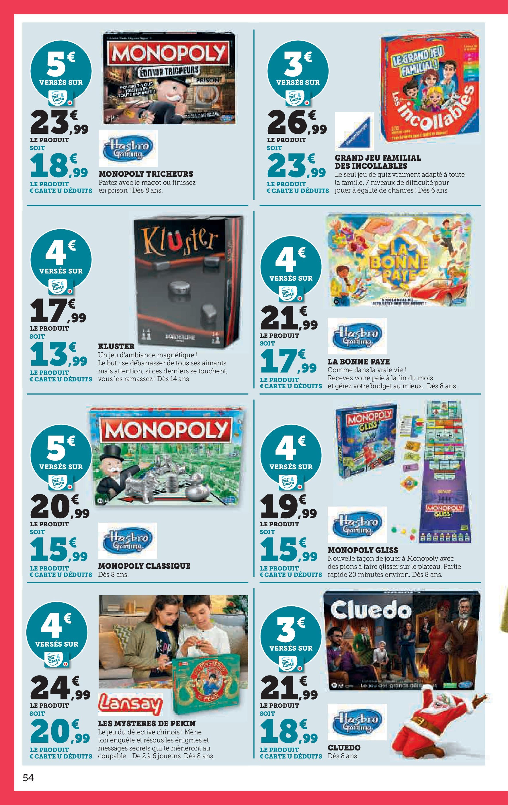 Super U Jouets  à partir du 22/10/2024 - promo en ligne | Page: 54 | Produits: Kluster, Mais