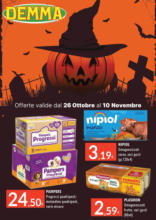 Offerte valide dal 26 ottobre al 10 novembre