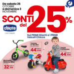 Paniate Sui primi giochi e i primi veicoli chicco - al 03.11.2024