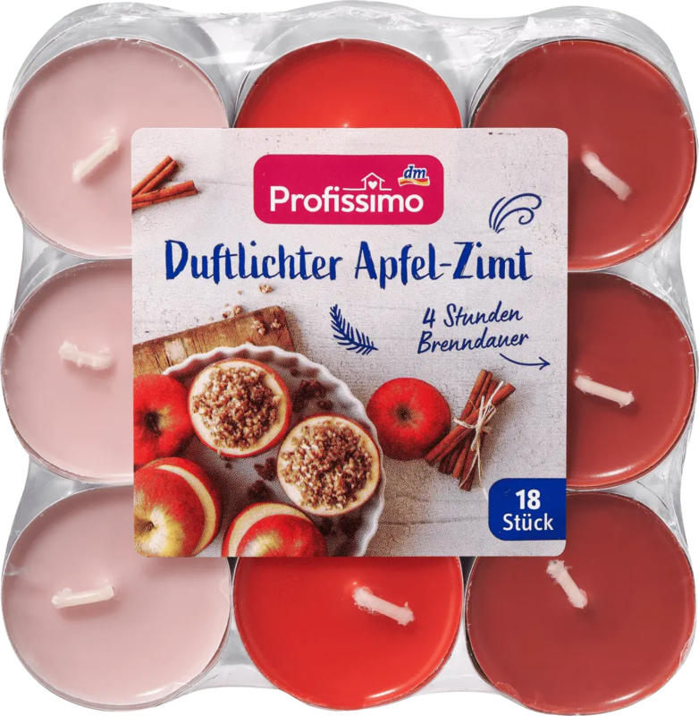 Profissimo Duftlichter Apfel-Zimt