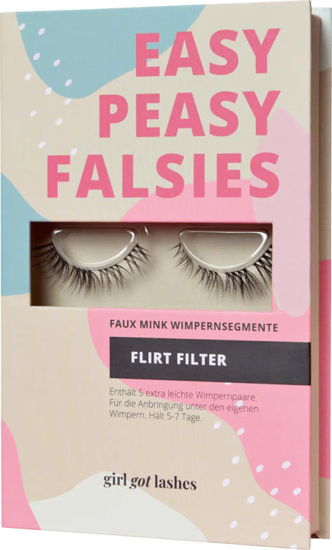 GirlGotLashes Künstliche Wimpern Flirt Filter (5 Paar)