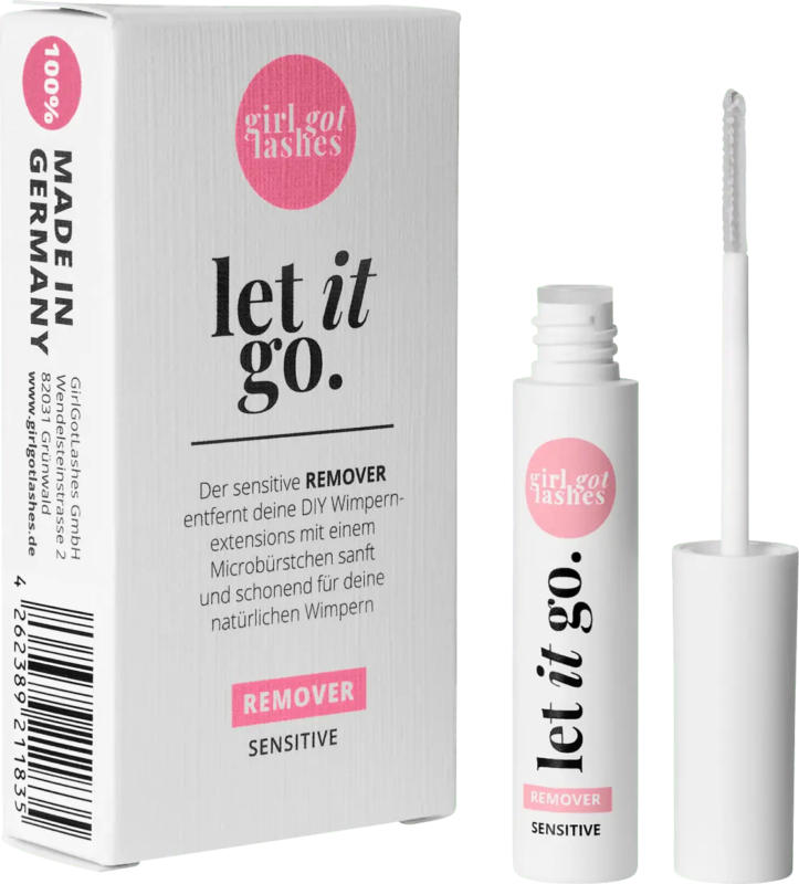 GirlGotLashes Remover für Künstliche Wimpern Let It Go