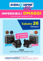 Acqua & Sapone Imperdibili omaggi - al 26.10.2024