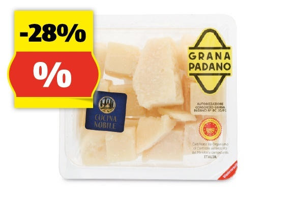 CUCINA NOBILE Grana Padano Cubes, 150 g