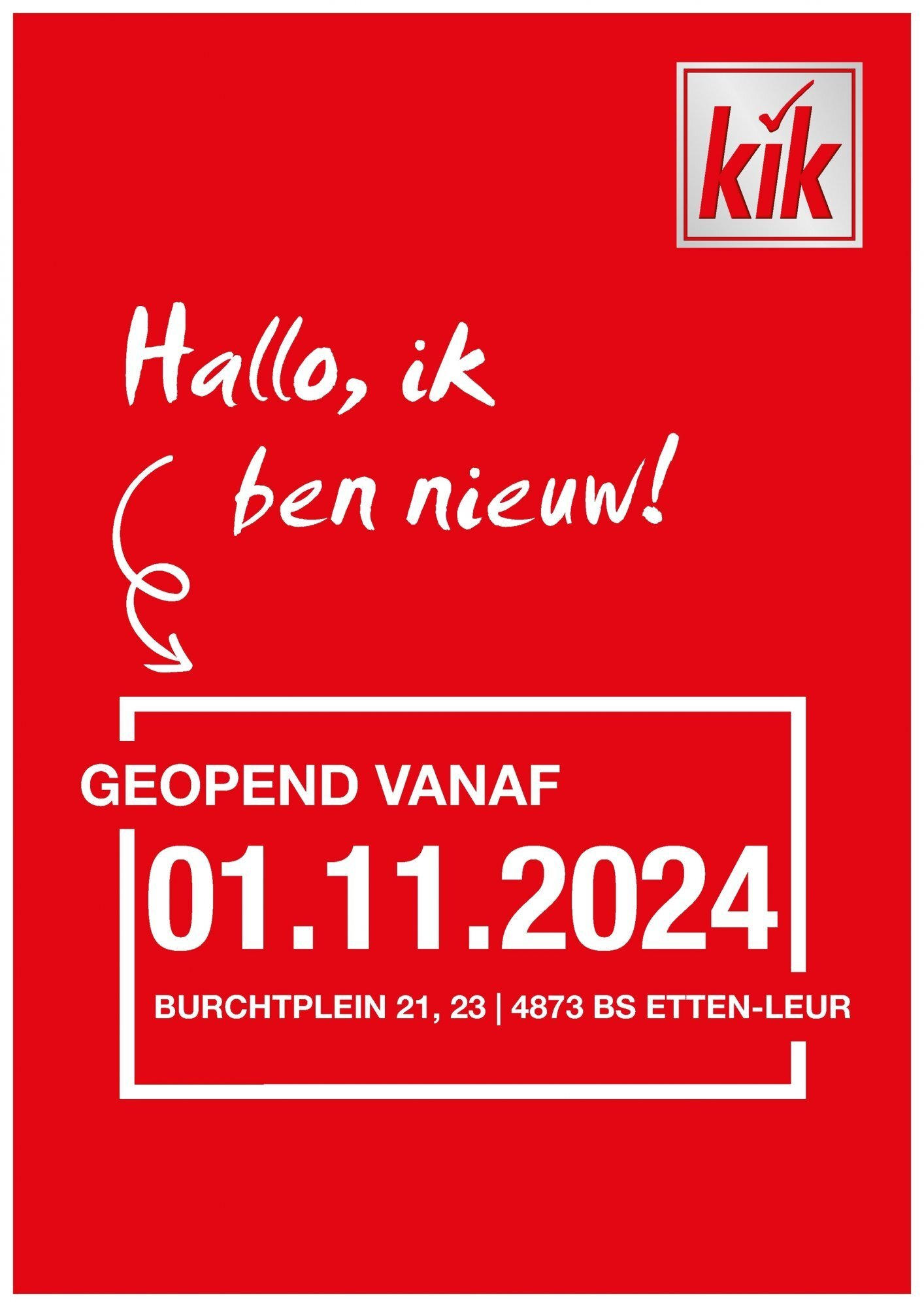 KiK shop Hallo, ik ben nieuw geldig vanaf 26-10-2024 - Paginanummer 1