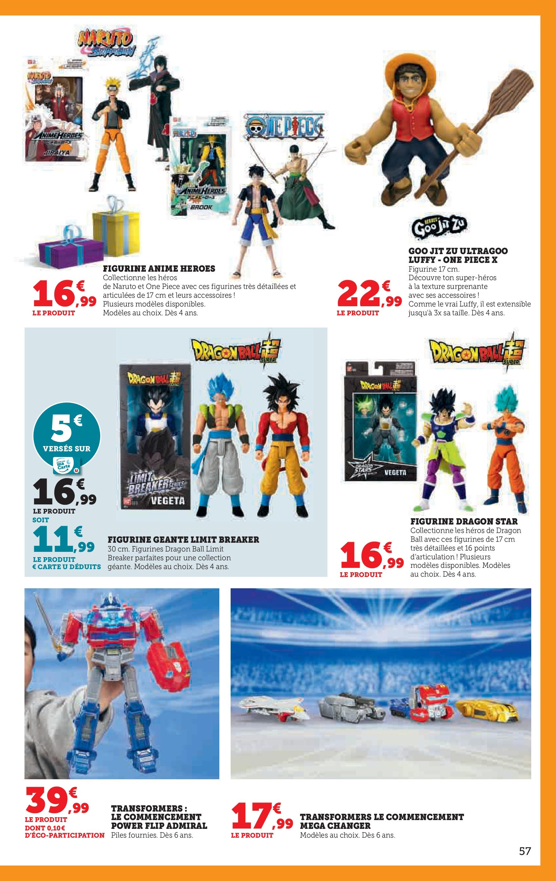 Hyper U Jouets - La Roche-sur-Yon à partir du 22/10/2024 - promo en ligne | Page: 57 | Produits: Figurines, Piles