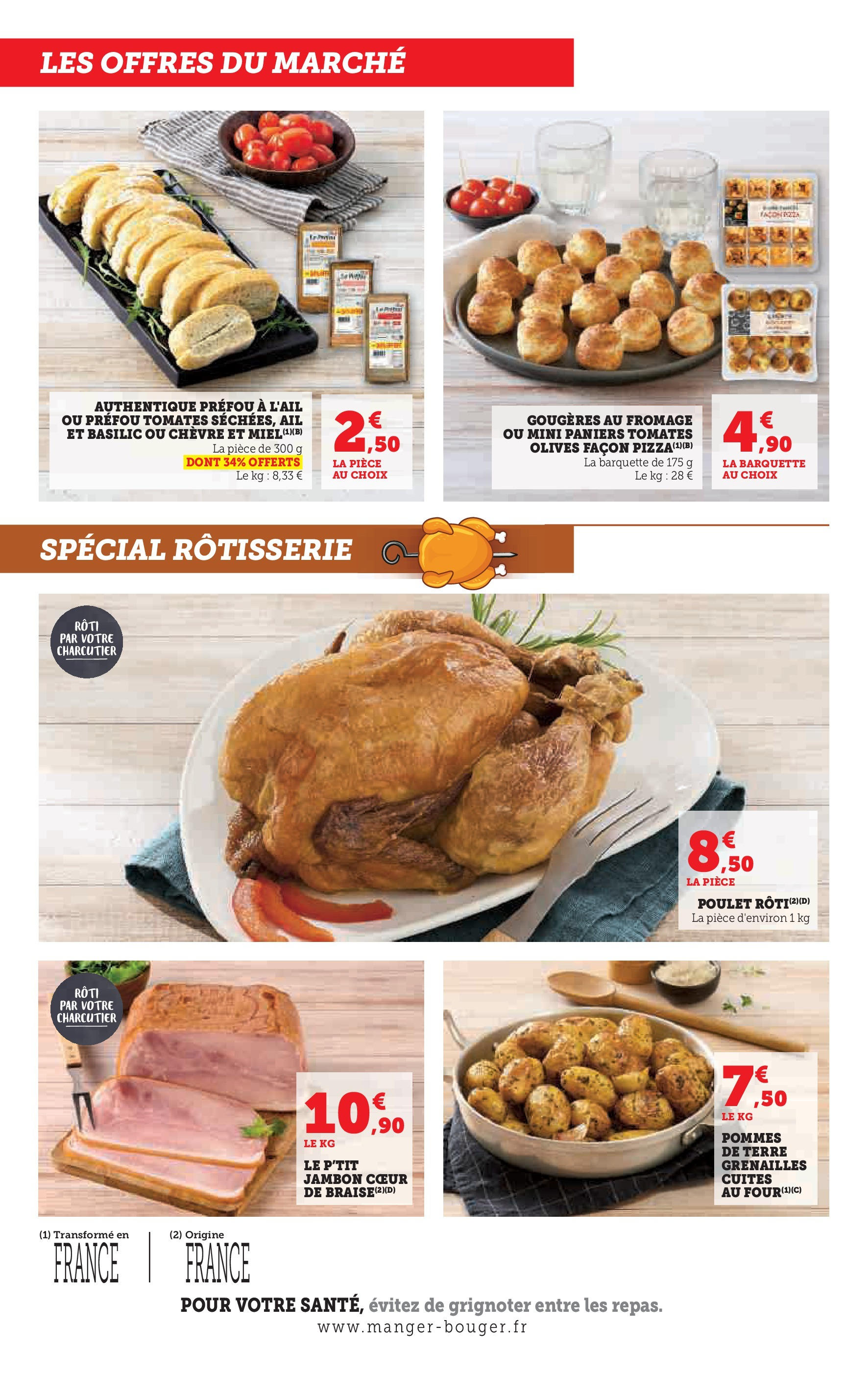 Super U Jour de Marché Ouest à partir du 28/10/2024 - promo en ligne | Page: 6 | Produits: Four, Pommes, Tomates, Pommes de terre