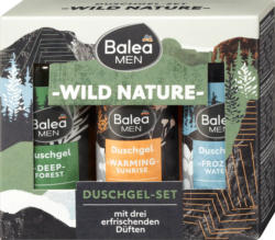 Balea MEN Geschenkset Wild Nature 3tlg