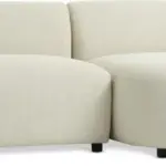 JYSK JYSK Colțar JYLLINGE plușat bej