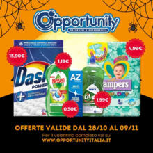 Offerte valide dal 28/10 dal 9/11