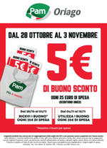 Pam Buono sconto 5 euro - al 03.11.2024