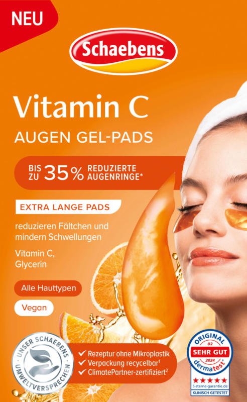 Schaebens Augenpads Gel Vitamin C (1 Paar)