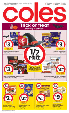 Preview of Coles Catalogue QLD - valid from 30.10.2024