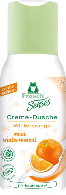 Frosch Senses Cremedusche Winterorange, Reisegröße